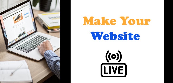 Make your Website Live eCommerce site
