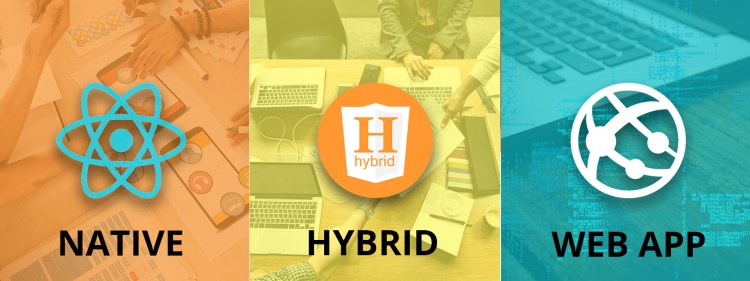 Difference between Hybrid, Native and Web app development