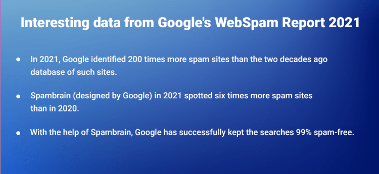WebSpam Report by Google