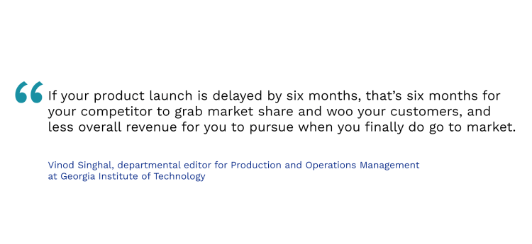 Expert quote on time-to-market